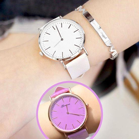 Obrázek z Hodinky měnící barvu - růžové