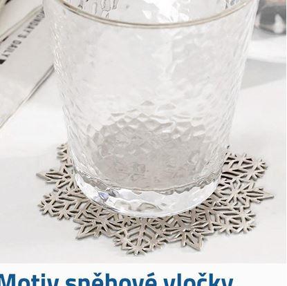 Obrázek Podtácek sněhová vločka