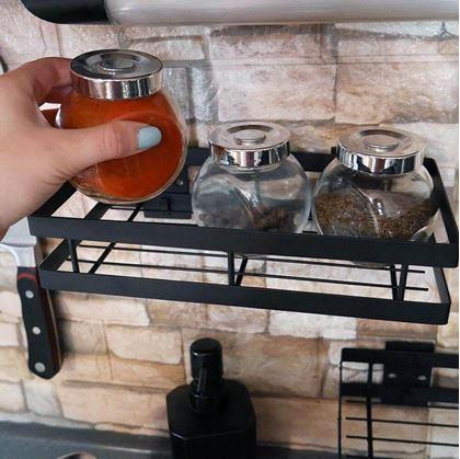 Obrázek z Kovová nástěnná sundavací police 25 cm