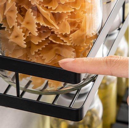 Obrázek z Kovová nástěnná sundavací police 35 cm