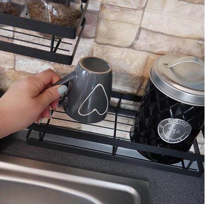 Obrázek z Kovová nástěnná sundavací police 35 cm