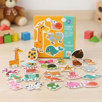 Obrázek z Puzzle pro děti - zvířátka