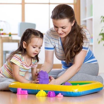 Obrázek z Nafukovací podložka pod modelovací tekutý písek