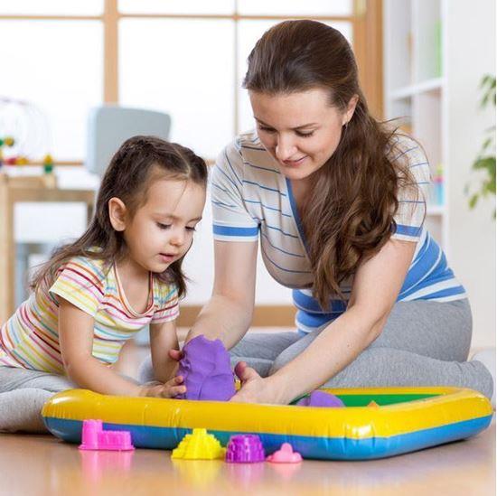 Obrázek z Nafukovací podložka pod modelovací tekutý písek