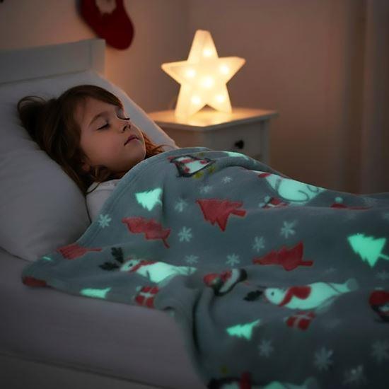 Obrázek z Vánoční svítící deka