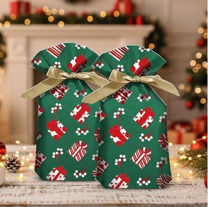 Obrázek Dárkové sáčky s mašlí 10 ks - L