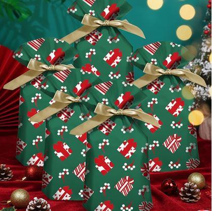 Obrázek z Dárkové sáčky s mašlí 10 ks - L