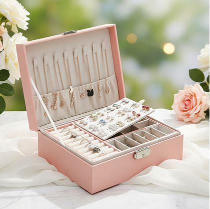Obrázek z Maxi šperkovnice - růžová