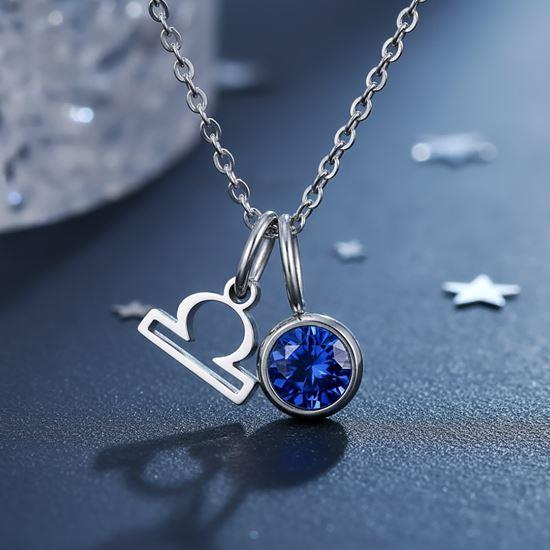 Obrázek z Řetízek s přívěskem znamení zvěrokruhu - Váhy