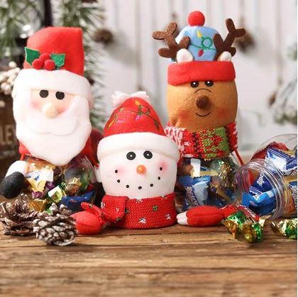 Obrázek z Vánoční dóza na sladkosti - sněhulák