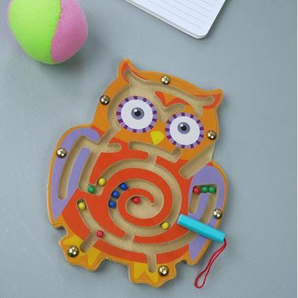 Obrázek z Magnetické bludiště - sova