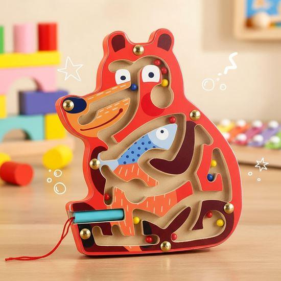 Obrázek z Magnetické bludiště - medvěd