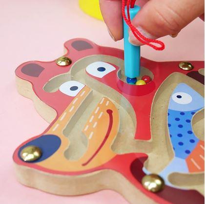 Obrázek z Magnetické bludiště - medvěd