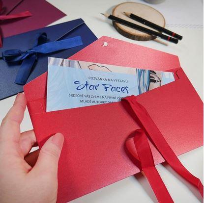 Obrázek Dárková obálka se stuhou