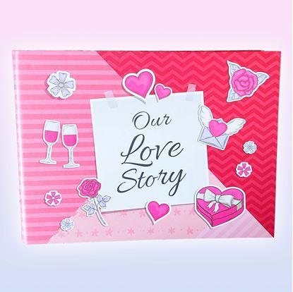 Obrázek Zážitkový deník/fotoalbum pro páry + kreativní sada samolepek