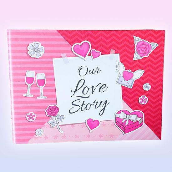 Obrázek z Zážitkový deník/fotoalbum pro páry + kreativní sada samolepek