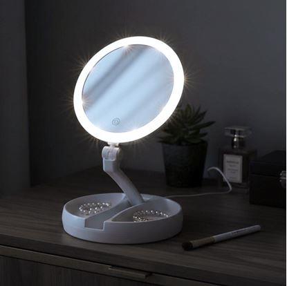 Obrázek Přenosné podsvícené zrcátko