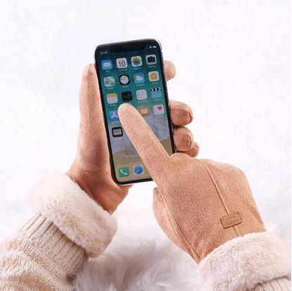 Obrázek Rukavice s kožíškem