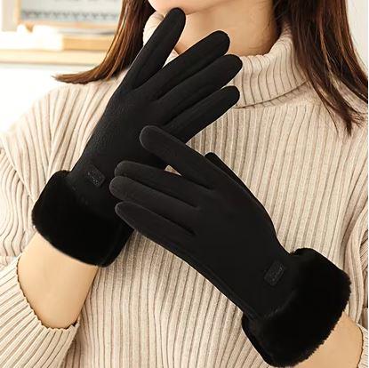 Obrázek Rukavice s kožíškem