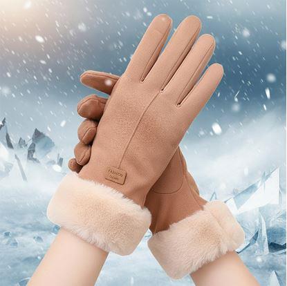 Obrázek Rukavice s kožíškem