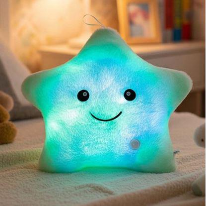 Obrázek Svítící polštář - hvězdička