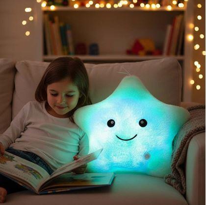 Obrázek z Svítící polštář - hvězdička