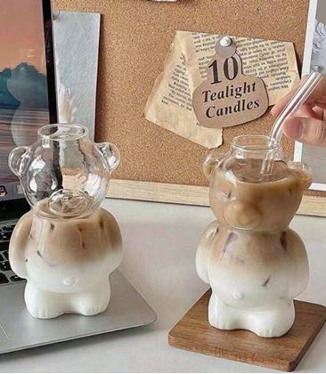 Obrázek z Sklenice ve tvaru medvídka