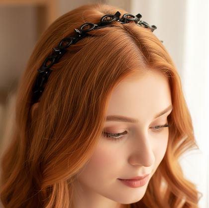 Obrázek z Čelenka se sponkami - černá