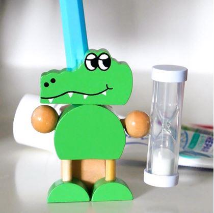 Obrázek z Stojánek na kartáček s přesýpacími hodinami 