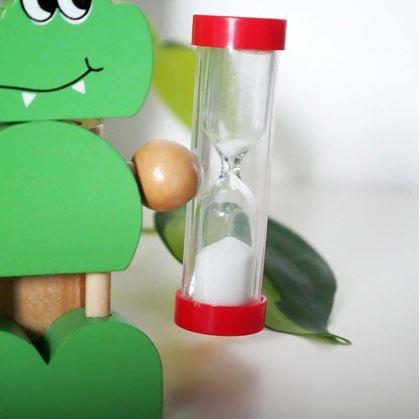 Obrázek z Stojánek na kartáček s přesýpacími hodinami 