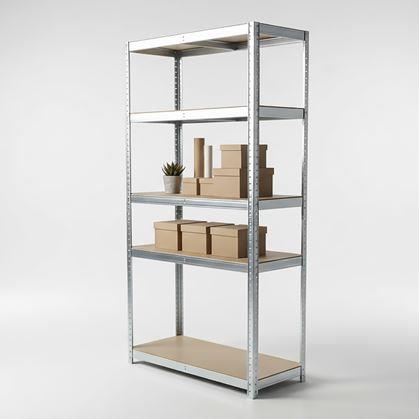 Obrázek z Kovový regál 5 polic