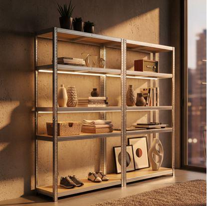 Obrázek Kovový regál 5 polic