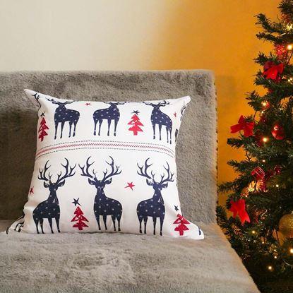 Obrázek Vánoční potah na polštářek 40x40 cm