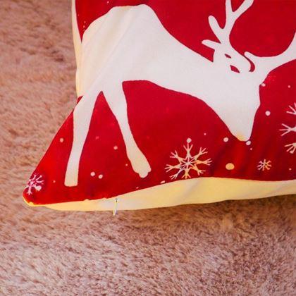 Obrázek z Vánoční potah na polštářek 40x40 cm - paroží