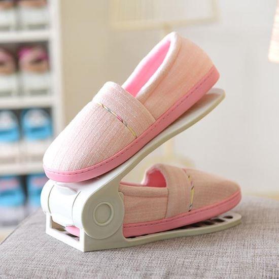 Obrázek z Plastový organizér na boty - bílý