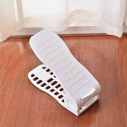 Obrázek z Plastový organizér na boty - bílý