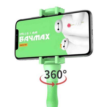 Obrázek z Držák telefonu - zelená chobotnice