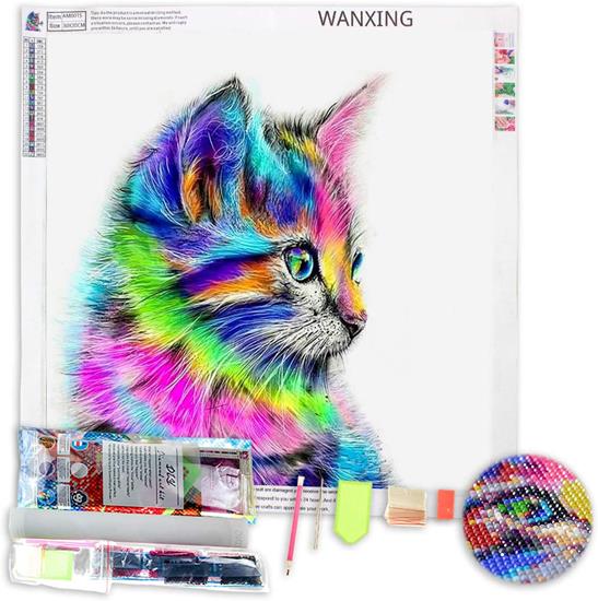 Obrázek z Diamantové malování basic - kočička