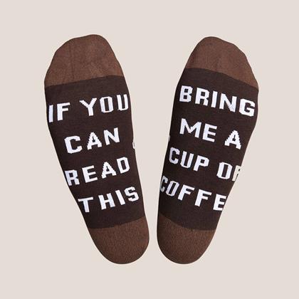 Obrázek z Ponožky - Přines mi kávu anglické