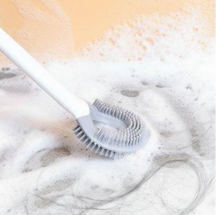 Obrázek z Silikonový kartáč na wc 2v1