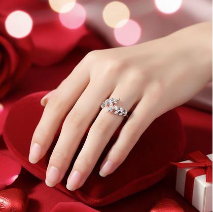 Obrázek z Elegantní prstýnek s nastavitelnou velikostí