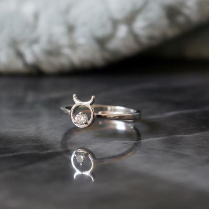 Obrázek z Nastavitelný prstýnek znamení - býk