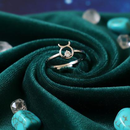 Obrázek z Nastavitelný prstýnek znamení - býk