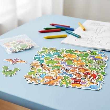 Obrázek z Dětské samolepky - dinosauři