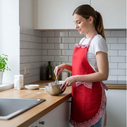 Obrázek Retro zástěra na vaření 