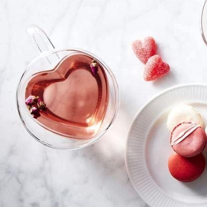 Obrázek Skleněný hrnek - srdíčko