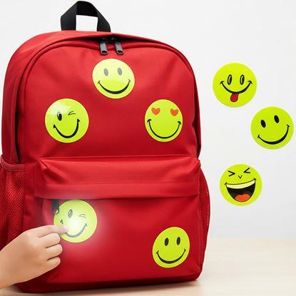 Obrázek Reflexní samolepky smajlíci 6 ks