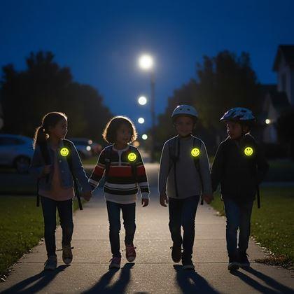 Obrázek z Reflexní samolepky smajlíci 6 ks