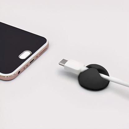 Obrázek 5 ks Nalepovací držáky na kabely