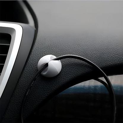 Obrázek 5 ks Nalepovací držáky na kabely